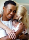 Megszületett Tiger Woods második gyermeke!