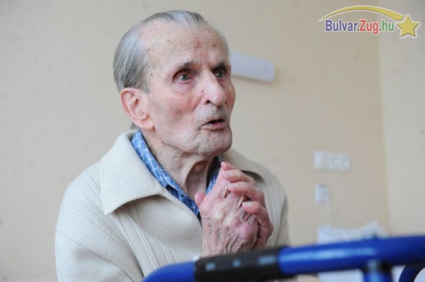 110 éves lett hazánk legidősebb férfija