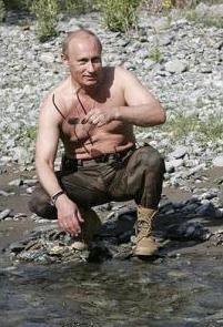 Ismét meztelenkedett Vlagyimir Putyin