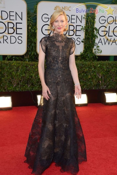 Cate Blanchett a Golden Globe-on