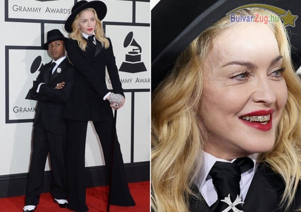 Madonna a díjátadón
