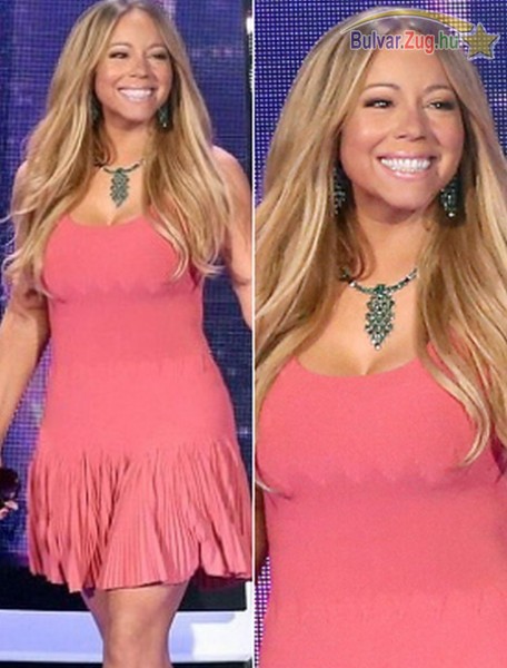 Mariah Carey miniben mutatta meg alakját