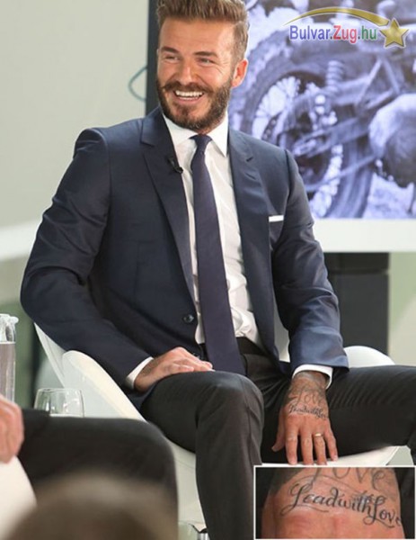 Újabb tetoválással bővült David Beckham repertoárja