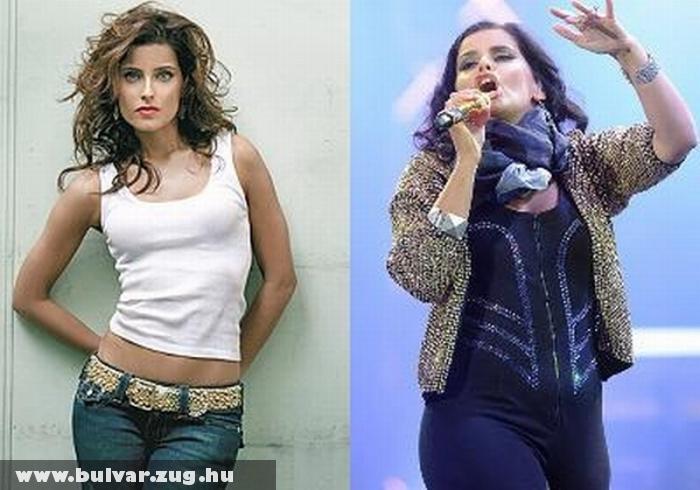 Nelly Furtado ehízott