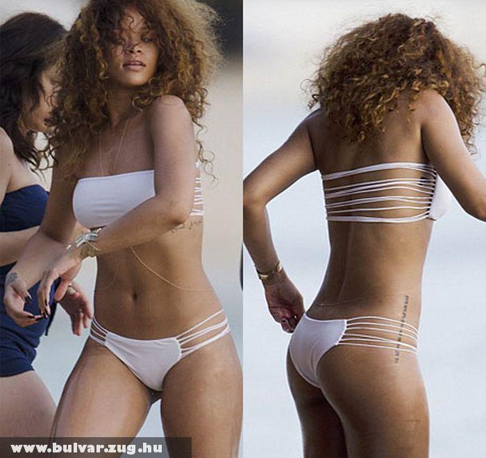 Rihanna aprócska bikiniben
