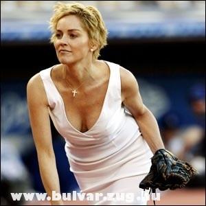 Sharon Stone és a baseball