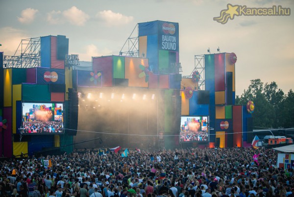 Balaton Sound 2014. látkép