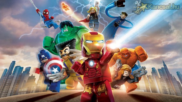 Lego Marvel team