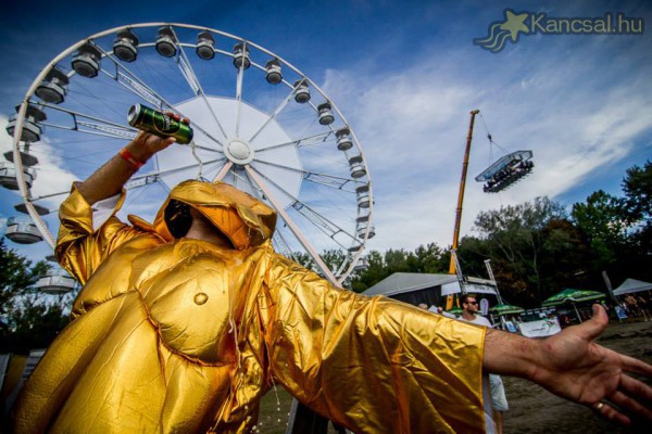 Sziget 2014 játszótér a nagyudvaron