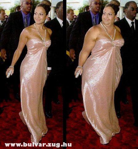 Jennifer Lopez kövéren