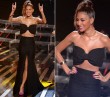 Csak egy masni takarta Nicole Scherzinger melleit