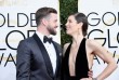 Jessica Biel and Justin Timberlake a Golden Globe díjátadón