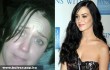 Katy Perry smink nélkül és sminkben