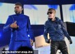 Justin Bieber és Usher a Grammy díjátadón