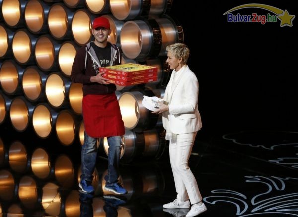 Ezer dollár borravalót kapott a pizzafutár az Oscaron