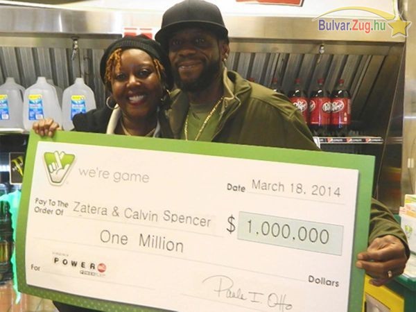 A szerencsés házaspár egy hónap alatt háromszor nyert a lottón