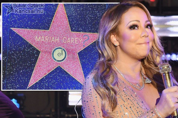 Megrongálták Mariah Carey csillagát