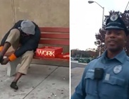 Rendőrt hívtak a hajléktalan férfihoz - intézkedés helyett egy pár új bakancsot kapott